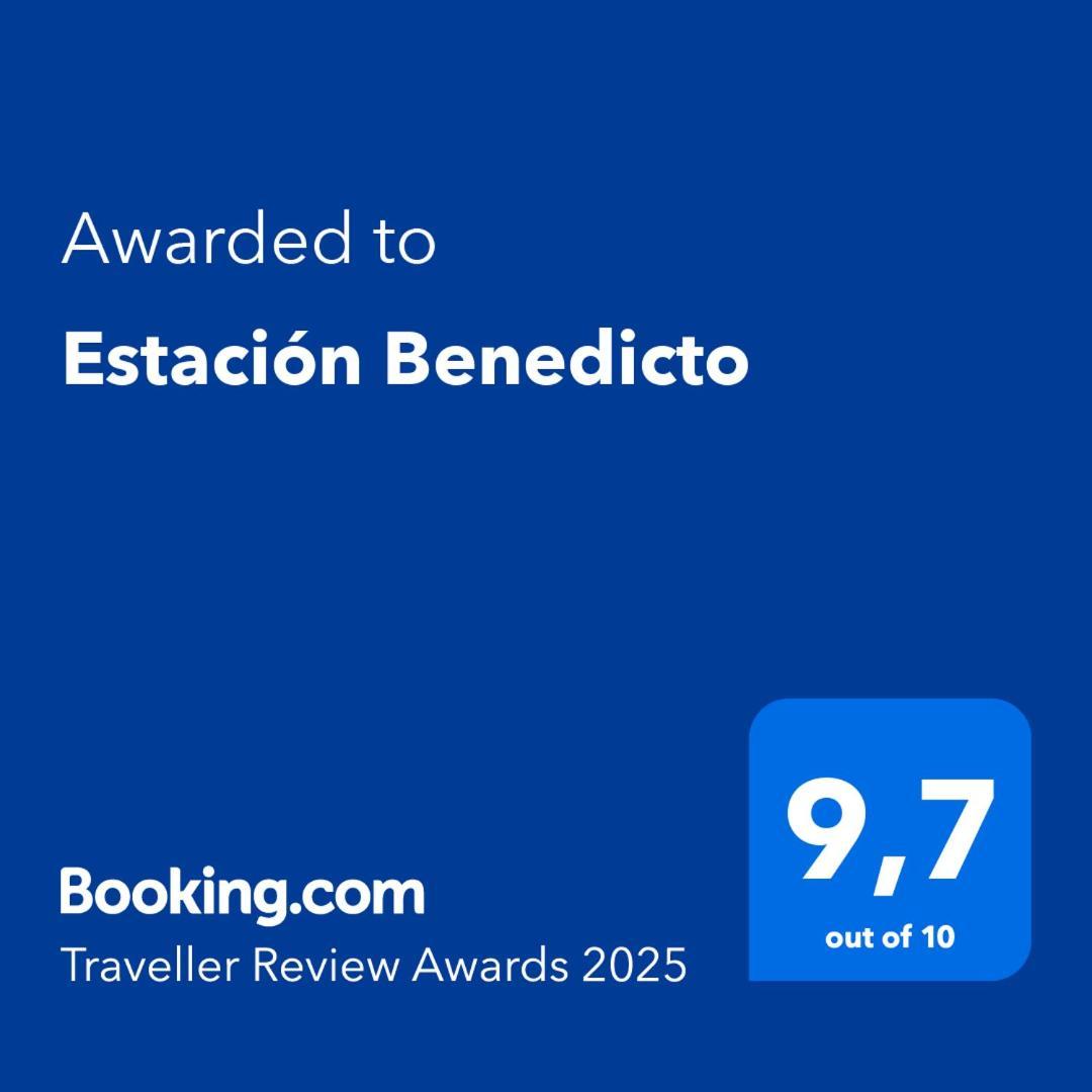 Estacion Benedicto Hotel Manzanar  ภายนอก รูปภาพ
